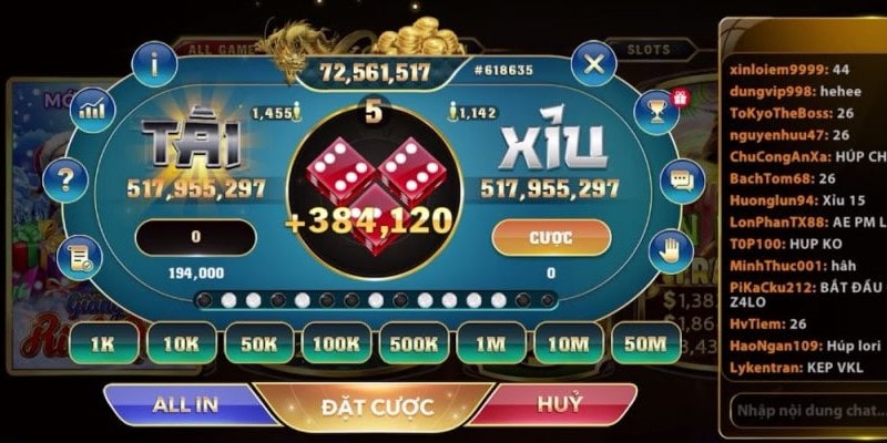 Những trò chơi có mặt tại Luci vin 