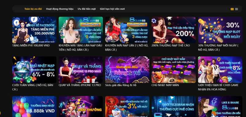 Khám phá cổng game cá cược hấp dẫn nhất hiện nay sclub88 com