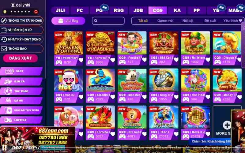 Link truy cập vào cổng game