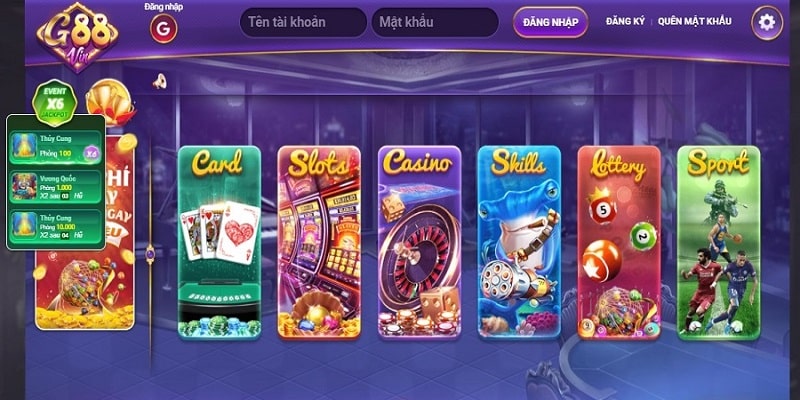 Giới thiệu sơ lược về cổng game G88 vin