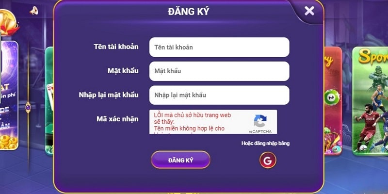 Hướng dẫn đăng ký tài khoản tham gia game ngay